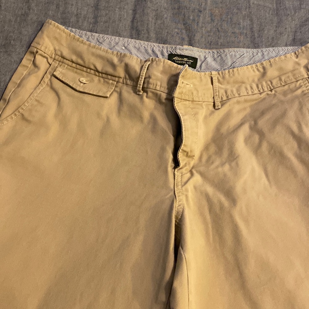 Eddie Bauer capri cotton pant